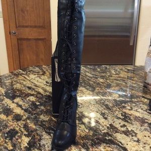 NWT Chase + Chloe over-the-knee boots